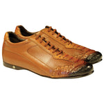 Vestigium Caiman Belly Sneakers Faded Cognac