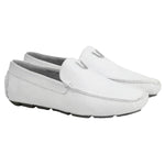 Vestigium Cat Shark Driving Loafers White