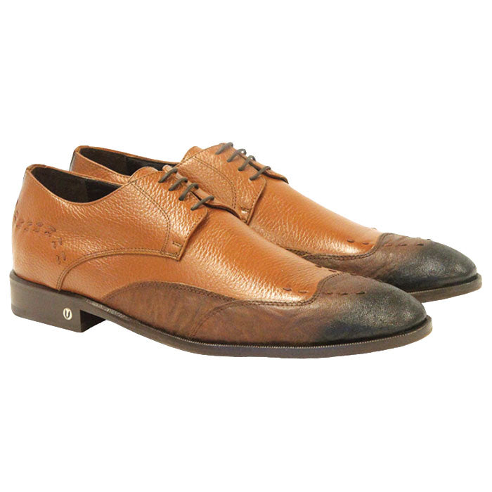 Vestigium Cat Shark Oxford Shoes Faded Cognac
