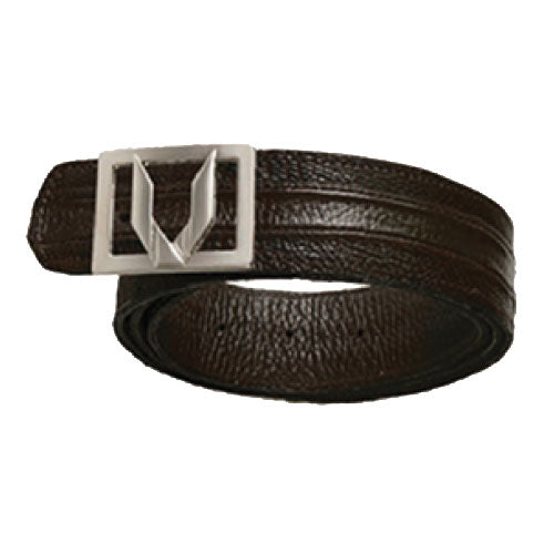 Vestigium Ostrich Dressy Belt Brown