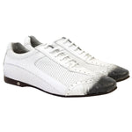 Vestigium Ostrich Leg Sneakers Faded White
