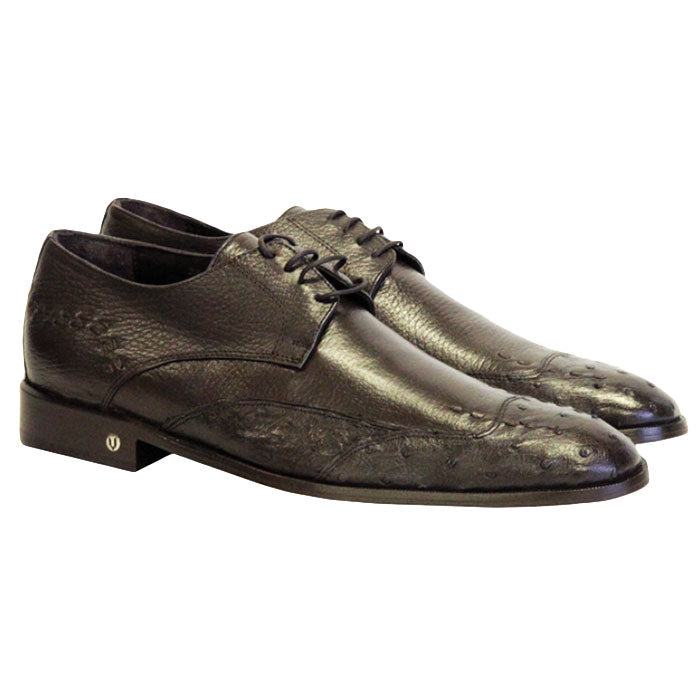 Vestigium Ostrich Oxford Shoes Brown