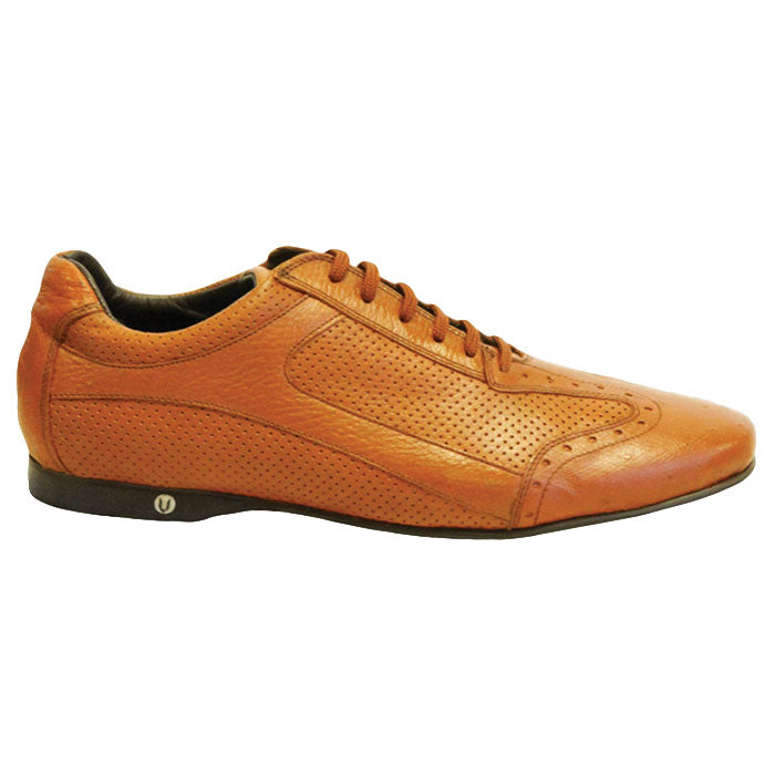 Vestigium Ostrich Sneakers Cognac
