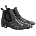 Vestigium Python Chelsea Boots Black