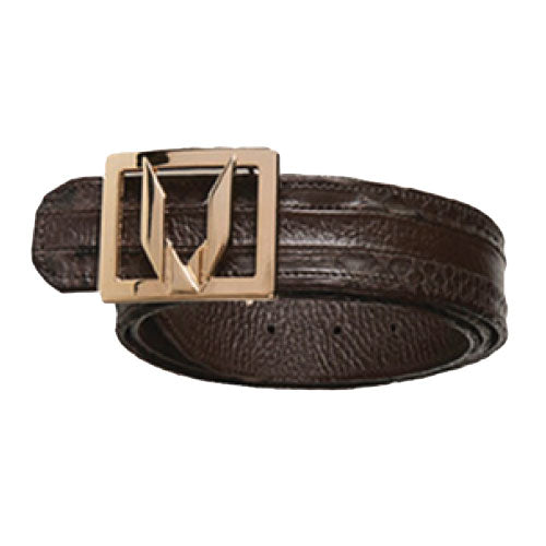 Vestigium Python Dressy Belt Brown