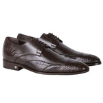 Vestigium Python Oxford Shoes Brown