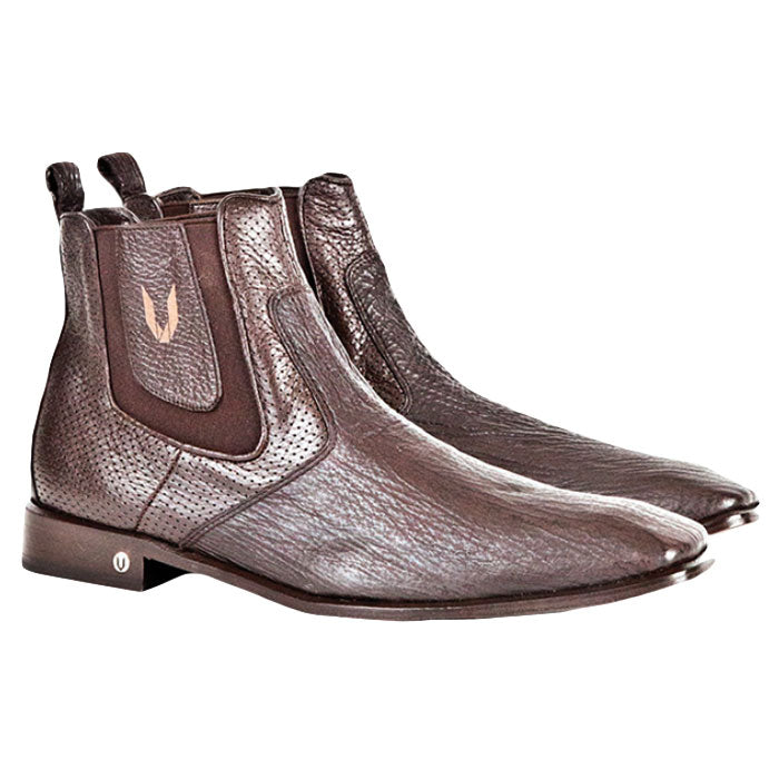 Vestigium Shark Chelsea Boots Brown