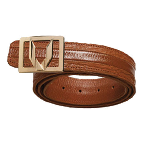 Vestigium Shark Dressy Belt Cognac