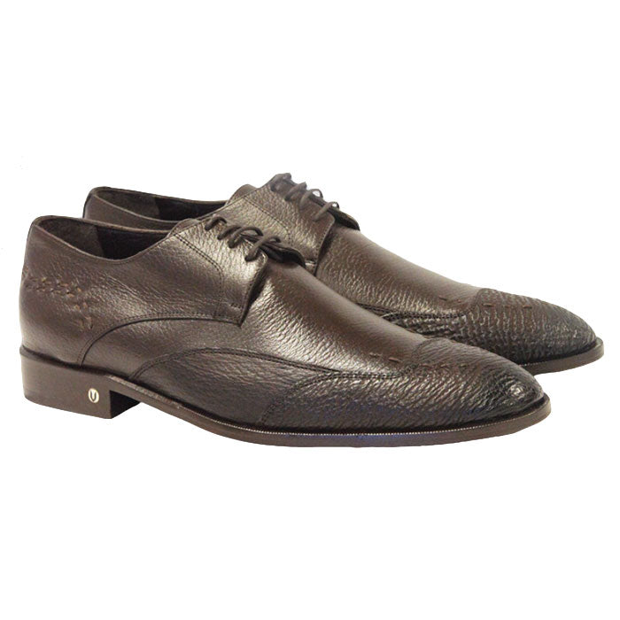 Vestigium Shark Oxford Shoes Faded Brown