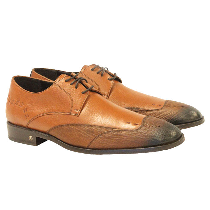 Vestigium Shark Oxford Shoes Faded Cognac