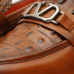 Vinci Leather Amsterdam Brown Bit Loafer (18563 T-1)