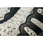 Vinci Leather Boss Pythn Snk Boot Black / Wihite Limited Edition (D.5307)
