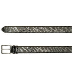 Vinci Leather The Arnold Black Leather Belt