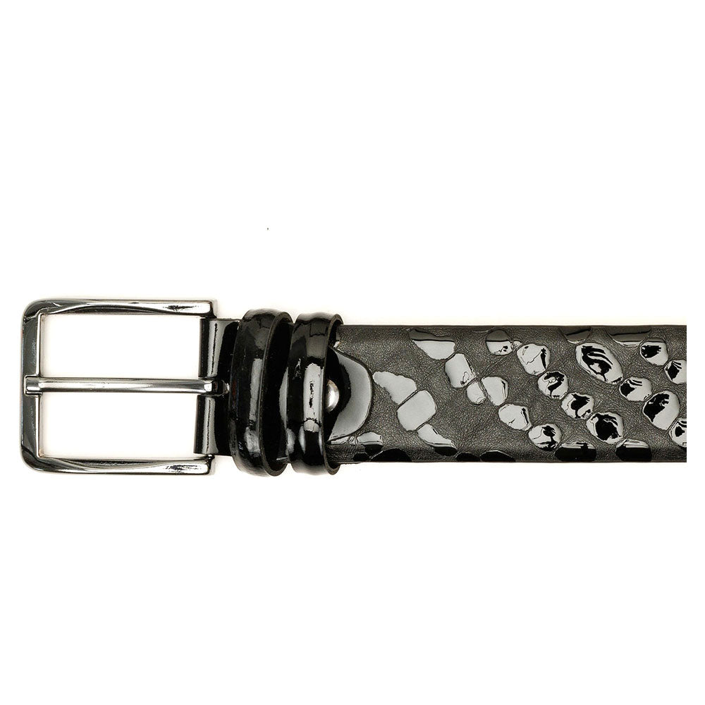 Vinci Leather The Arnold Black Leather Belt