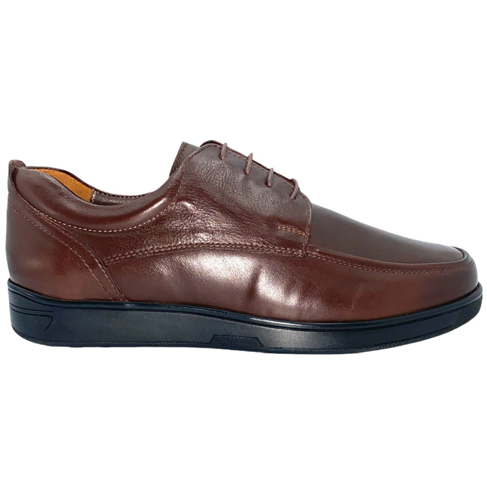 Vinci Leather The Atlanta Brown Leather Casual Derby Shoe (10388)