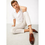 Vinci Leather The Bangkok Brown Penny Loafer (10671)