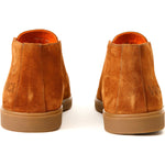Vinci Leather The Belek Brown Open Walk Suede Leather Boot (32607)
