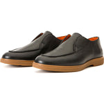 Vinci Leather The Beykoz Black Leather Chukka Loafer (32602)