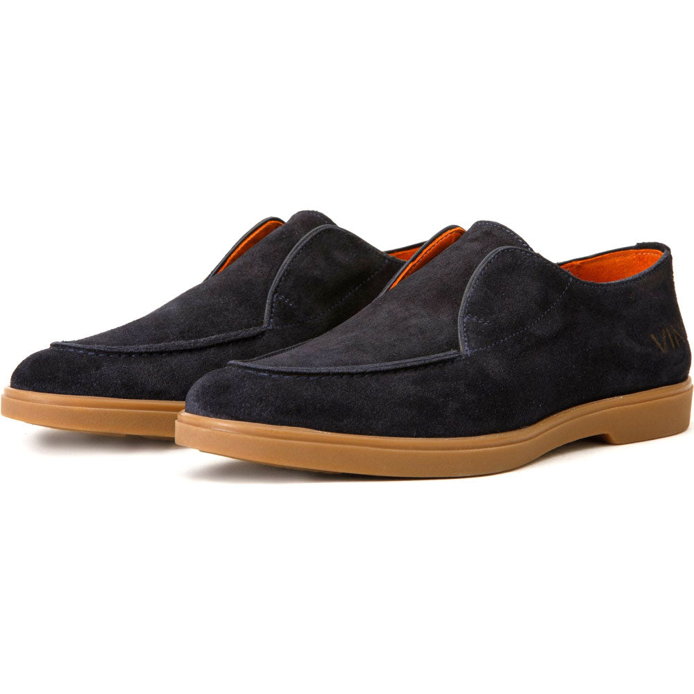 Vinci Leather The Beykoz Navy Chukka Boot (32028)