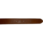 Vinci Leather The Bogota Brown Calfskin Belt