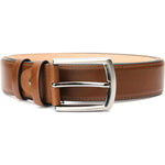 Vinci Leather The Bogota Brown Calfskin Belt
