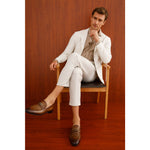 Vinci Leather The Bogota Tan Bit Loafer (10651)