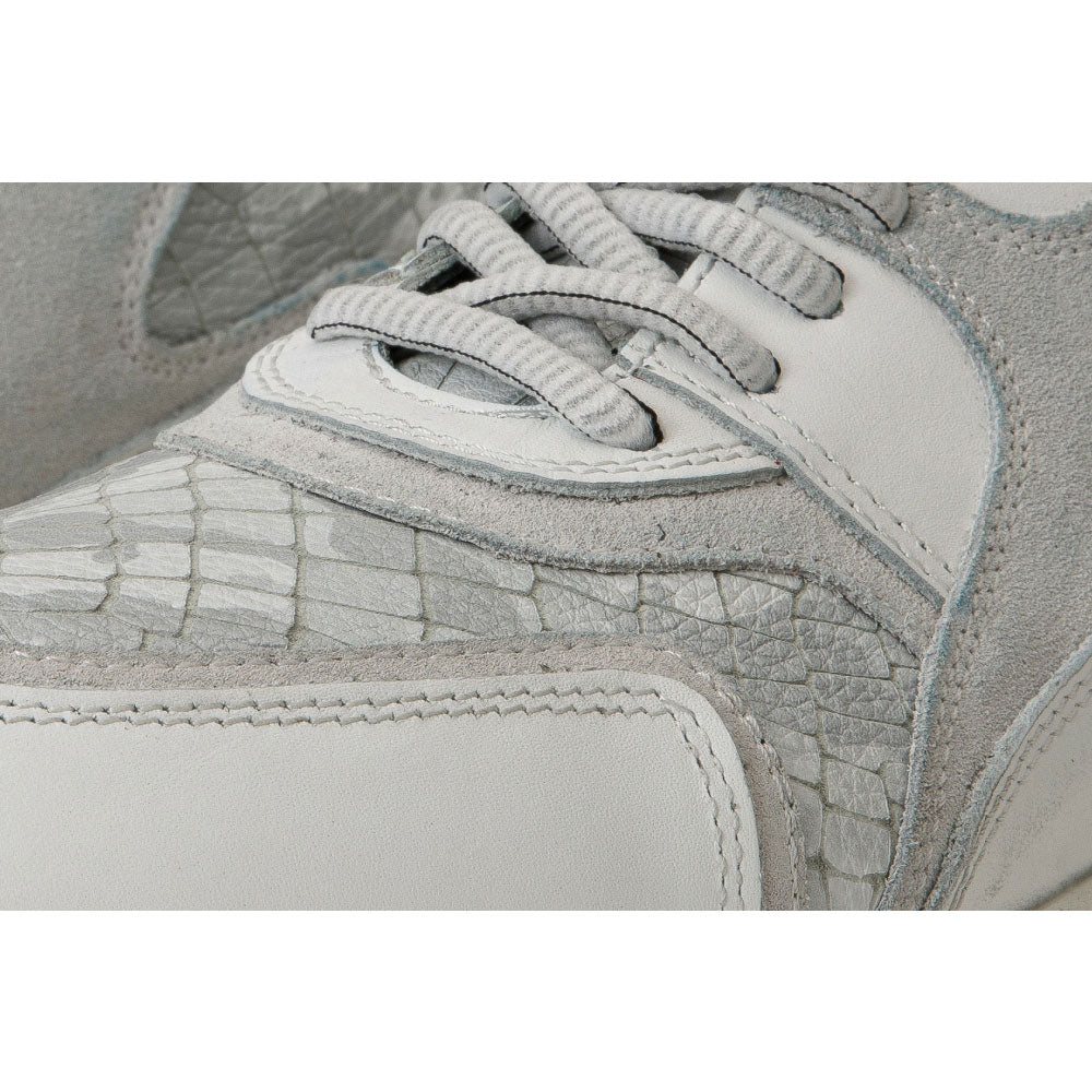 Vinci Leather The Cakarta White Leather Sneaker (06560 Z-8)