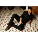 Vinci Leather The Caracas Green Suede Leather Casual Boot (3546)