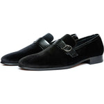 Vinci Leather The Casaletti Black Bit Loafer Shoe (1803)