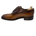 Vinci Leather The Chicago Brown Leather Oxford Shoe (10345)