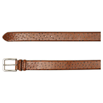 Vinci Leather The Dallas Brown Calfskin Belt