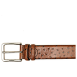 Vinci Leather The Dallas Brown Calfskin Belt