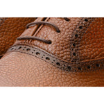Vinci Leather The Draco Handmade Brown Semi Brogue Oxford Shoe (V-01/6825)