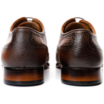 Vinci Leather The Draco Handmade Brown Semi Brogue Oxford Shoe (V-01/6825)