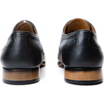 Vinci Leather The Draco Handmade Navy Semi Brogue Oxford Shoe (V-01/6825)