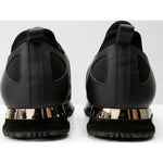 Vinci Leather The Emir Black Leather Sneaker For Men Limited Edition (D-529)