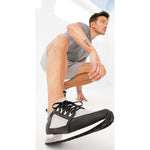 Vinci Leather The Emir Grey Leather Sneaker For Men Limited Edition (D-529)