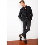 Vinci Leather The Gardi Black Leather Derby Shoe (14229)