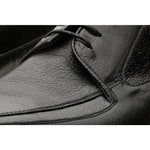 Vinci Leather The Gardi Black Leather Derby Shoe (14229)