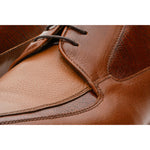 Vinci Leather The Gardi Brown Leather Derby Shoe (14229)