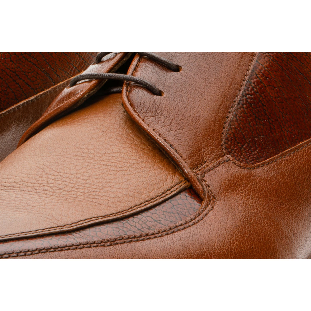 Vinci Leather The Gardi Brown Leather Derby Shoe (14229)