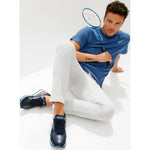 Vinci Leather The Hoskova Dark Blue Leather Sneaker (11242)