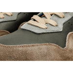 Vinci Leather The Hoskova Jean Blue Leather Sneaker (11242)