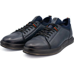 Vinci Leather The Hoxton Navy Leather Sneaker (10397)