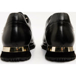 Vinci Leather The Infanta Black Spike Leather Sneaker Limited Edition For Men