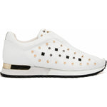 Vinci Leather The Infanta White Spike Leather Sneaker Limited Edition For Men