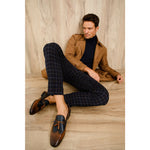Vinci Leather The Istanbul Brown / Navy Leather Tassel Loafer Shoe