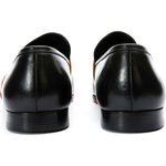 Vinci Leather The Jackie Black Bit Dress Loafer Limited Edition (7072)