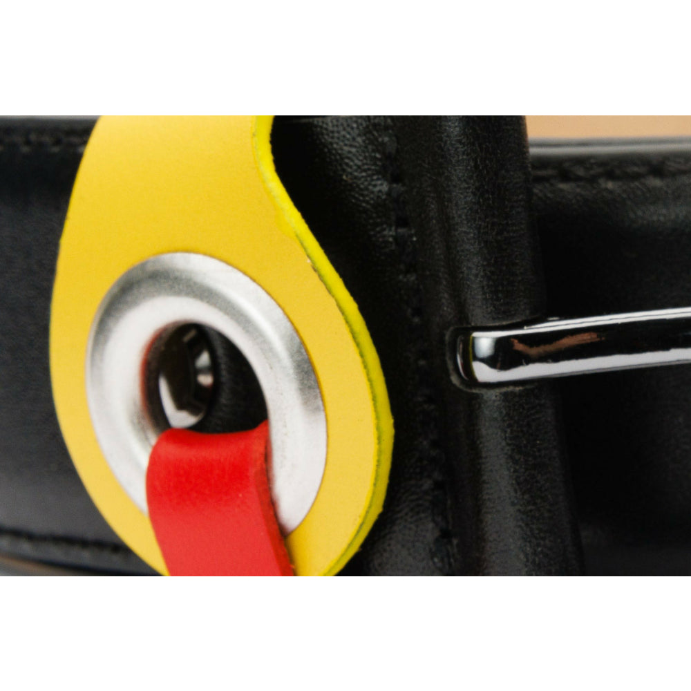 Vinci Leather The Jackie Black Leather Belt