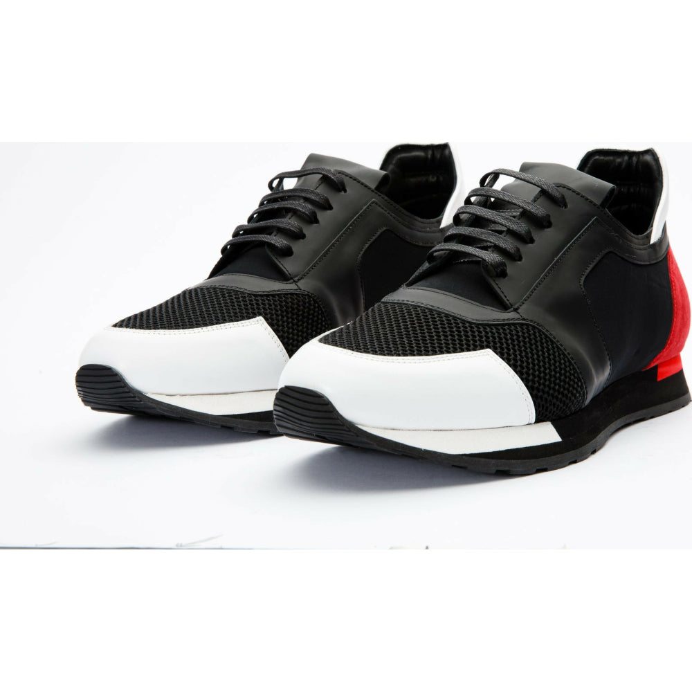 Vinci Leather The Jenner Multicolor Leather Sneaker (D-516)